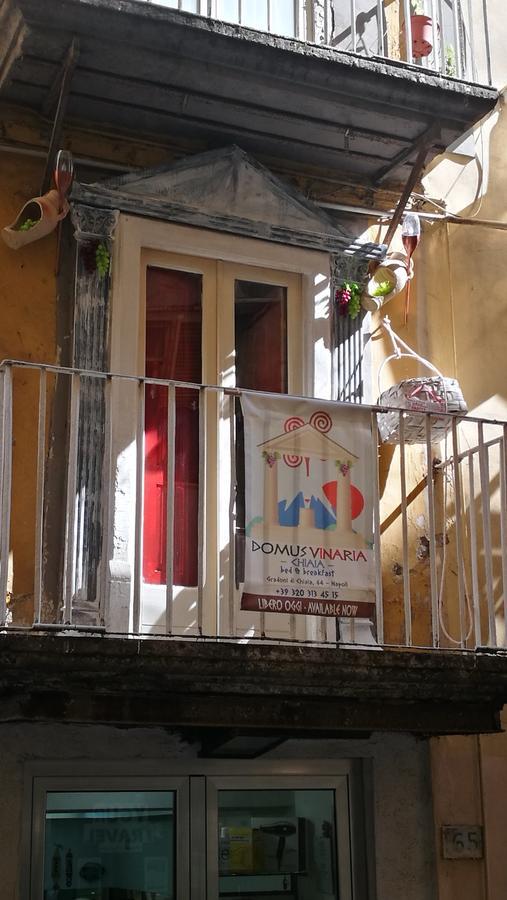 Bed and Breakfast Domus Vinaria Nápoles Exterior foto